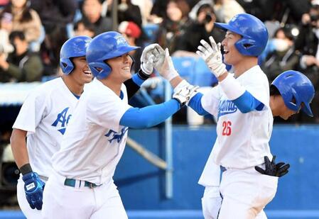 青学大初連覇！来秋ドラ１候補・渡部がＶ３ラン　中日ドラ１・中西との最強バッテリーで頂点「チームを押し上げていける存在に」