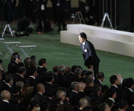 　長嶋茂雄さんのお別れの会に出席した松井秀喜氏