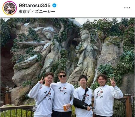 杉本裕太郎インスタグラム（９９ｔａｒｏｓｕ３４５）より