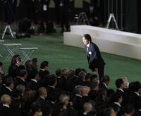 　長嶋茂雄さんのお別れの会に出席した松井秀喜氏