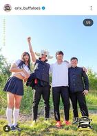 　オリックスのインスタグラム（＠ｏｒｉｘ＿ｂｕｆｆａｌｏｅｓ）から