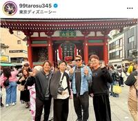 杉本裕太郎インスタグラム（９９ｔａｒｏｓｕ３４５）より
