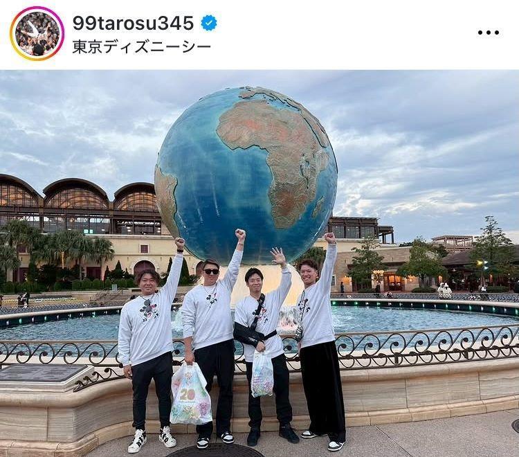 杉本裕太郎インスタグラム（９９ｔａｒｏｓｕ３４５）より