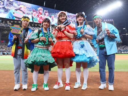 【写真】パワーアップした「清宮フレンズ」人気アイドルとコラボパフォ