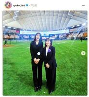 　谷亮子さんのインスタグラム（ｒｙｏｋｏ＿ｔａｎｉ）より 