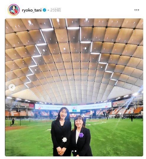 　谷亮子さんのインスタグラム（ｒｙｏｋｏ＿ｔａｎｉ）より 