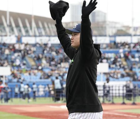 ヤクルト　ファン感謝ＤＡＹ　村上登場　公の場は約１カ月半ぶり