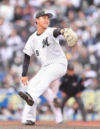 　白黒野球対決で３回無失点の好投を披露した西川（撮影・開出牧）