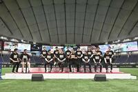 　ファンフェスタ延長戦でトークショーを行う巨人ＯＢ（読売巨人軍提供）