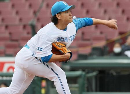 　トライアウトに参加した福田俊＝１２日