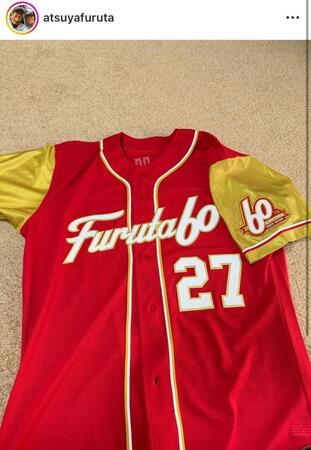 古田敦也氏インスタグラム（ａｔｓｕｙａｆｕｒｕｔａ）より