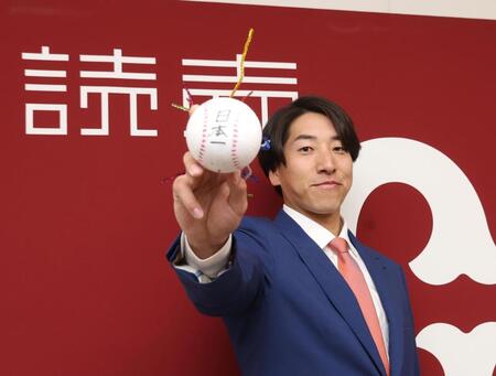 　「日本一」を目標に掲げた大勢（撮影・佐々木彰尚）