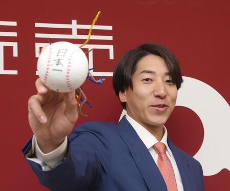 　「日本一」を目標に掲げた大勢（撮影・佐々木彰尚）