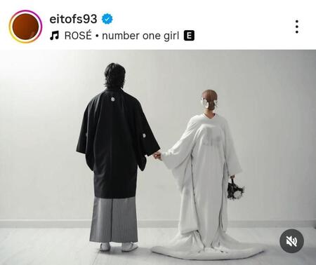 巨人・田中瑛斗のインスタグラム（＠ｅｉｔｏｆｓ９３）から