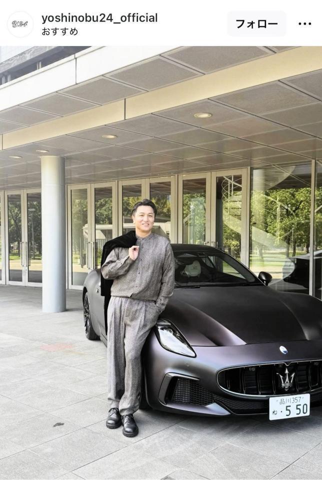 　高橋由伸氏のインスタグラム＠ｙｏｓｈｉｎｏｂｕ２４＿ｏｆｆｉｃｉａｌより