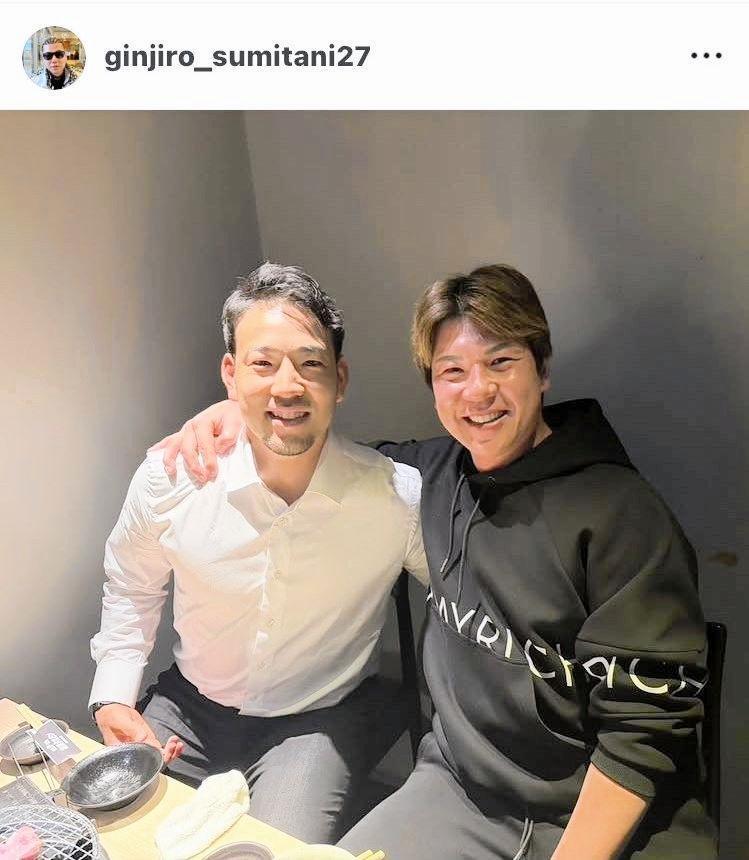 西武・炭谷のインスタグラム（＠ｇｉｎｊｉｒｏ＿ｓｕｍｉｔａｎｉ２７）から