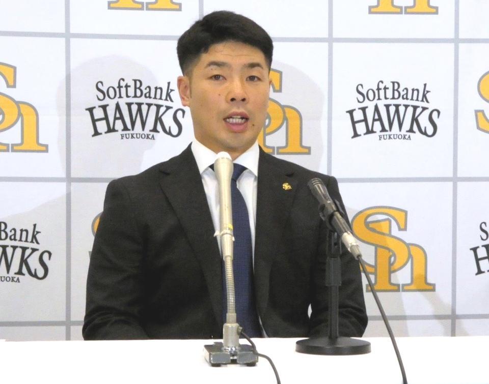 　契約更改を終えた近藤