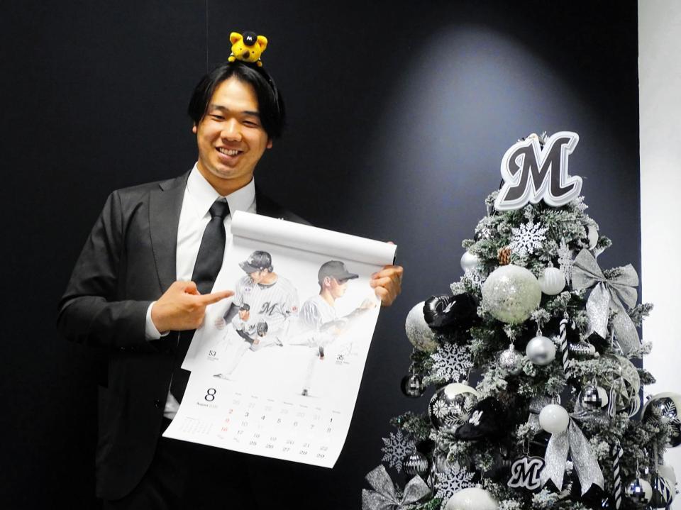 本日限定価格✨️下克上イヤー★千葉ロッテ #67 的場直樹 プロコレユニフォームL ロッテ 2年目木村 3・3倍増2000万円で更改 1400万アップに