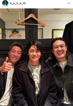 高橋光成インスタグラム（ｋ＿ｏ＿ｎ＿ａ＿１３）より