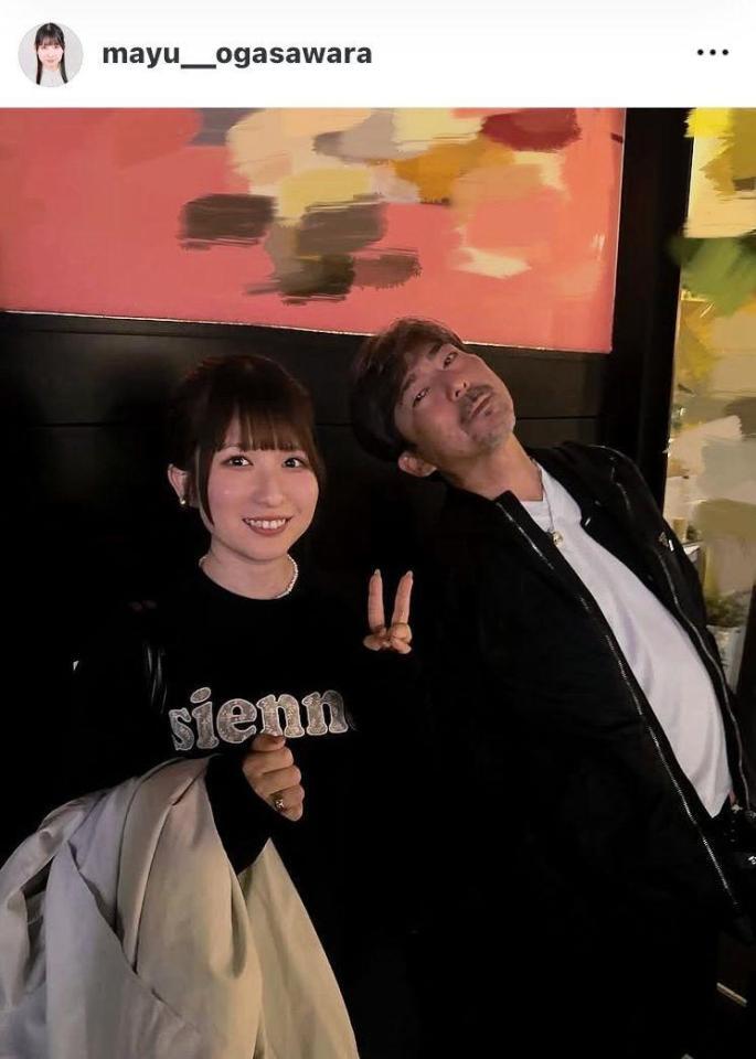 小笠原茉由のインスタグラム（＠ｍａｙｕ＿ｏｇａｓａｗａｒａ）から