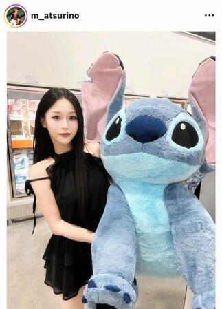 松本里乃のインスタグラム（＠ｍ＿ａｔｓｕｒｉｎｏ）から