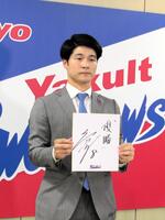 　契約更改交渉を行った茂木