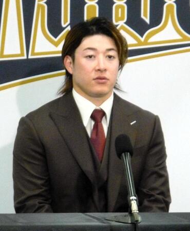 　契約更改交渉に臨んだ吉田