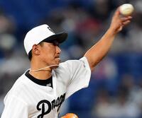 　中日現役時代の八木智哉氏（１５年撮影）