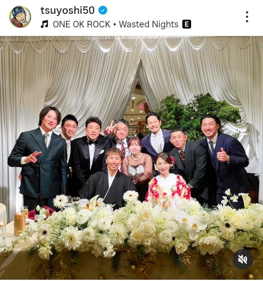 上田剛史氏のインスタグラム（＠ｔｓｕｙｏｓｈｉ５０）から