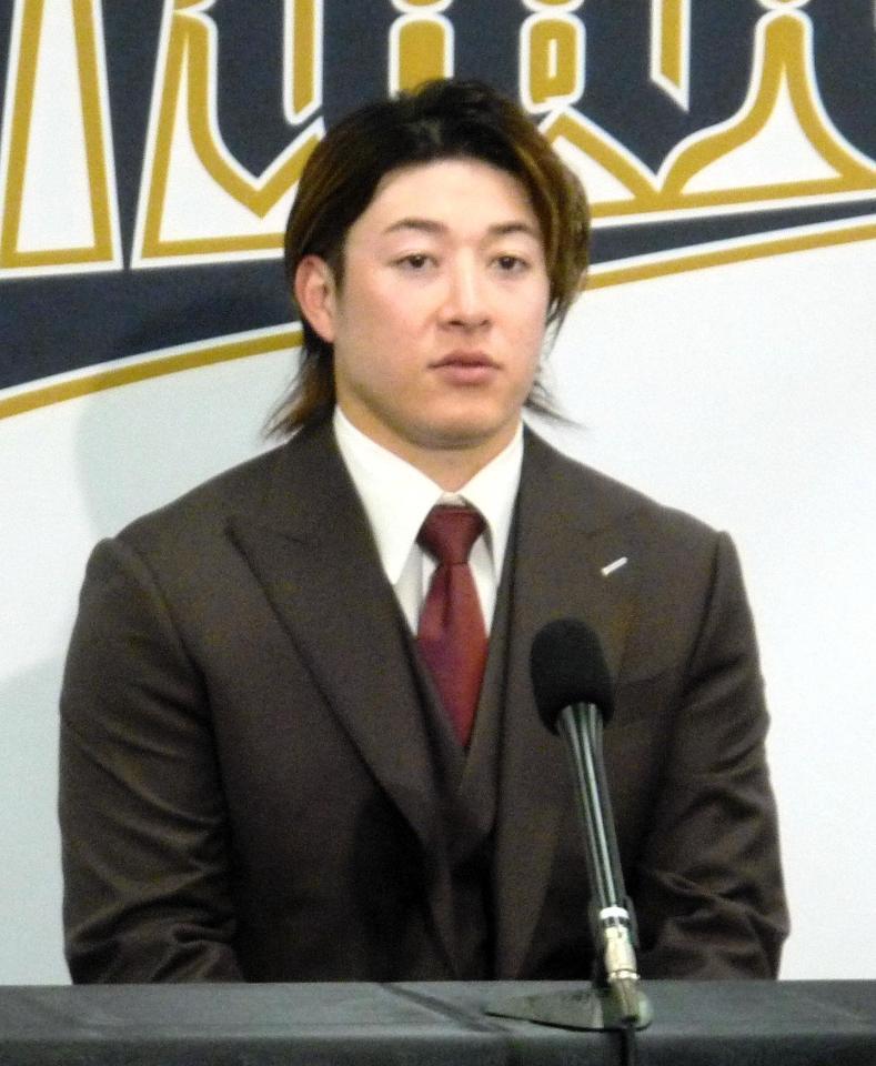 　契約更改交渉に臨んだ吉田