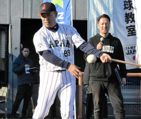 侍Ｊ・井端監督　大谷の二刀流出場熱望　出場表明に「非常にありがたい」打順も上位想定「１打席でも多く」