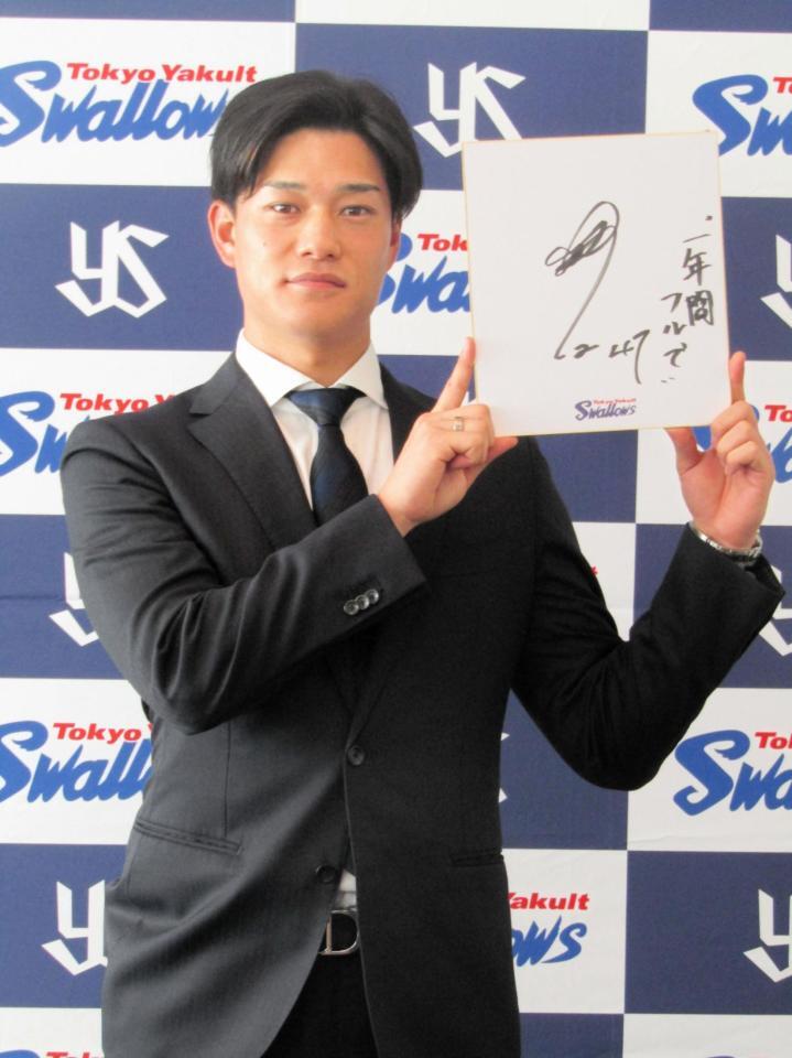 　契約更改交渉に臨んだ高橋