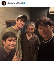三浦大輔氏インスタグラム（ｄ．ｍｉｕｒａ＿ｏｆｆｉｃｉａｌ）より