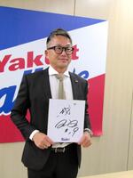 　契約更改交渉に臨んだ石川