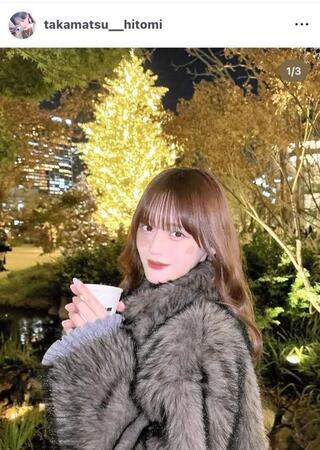 　高松瞳のインスタグラム（＠ｔａｋａｍａｔｓｕ＿ｈｉｔｏｍｉ）から