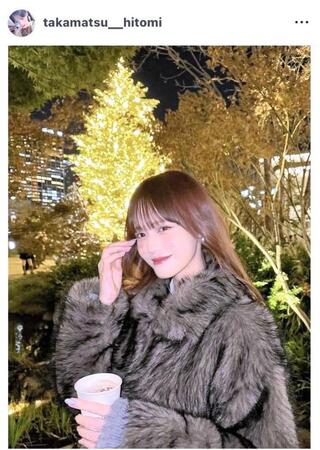 　高松瞳のインスタグラム（＠ｔａｋａｍａｔｓｕ＿ｈｉｔｏｍｉ）から