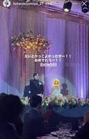 　清宮幸太郎インスタグラム（ｋｏｔａｒｏｋｉｙｏｍｉｙａ＿２１）ストーリーズより