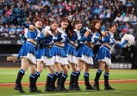 　２０２５ファイターズガールのメンバー（２５年４月撮影）