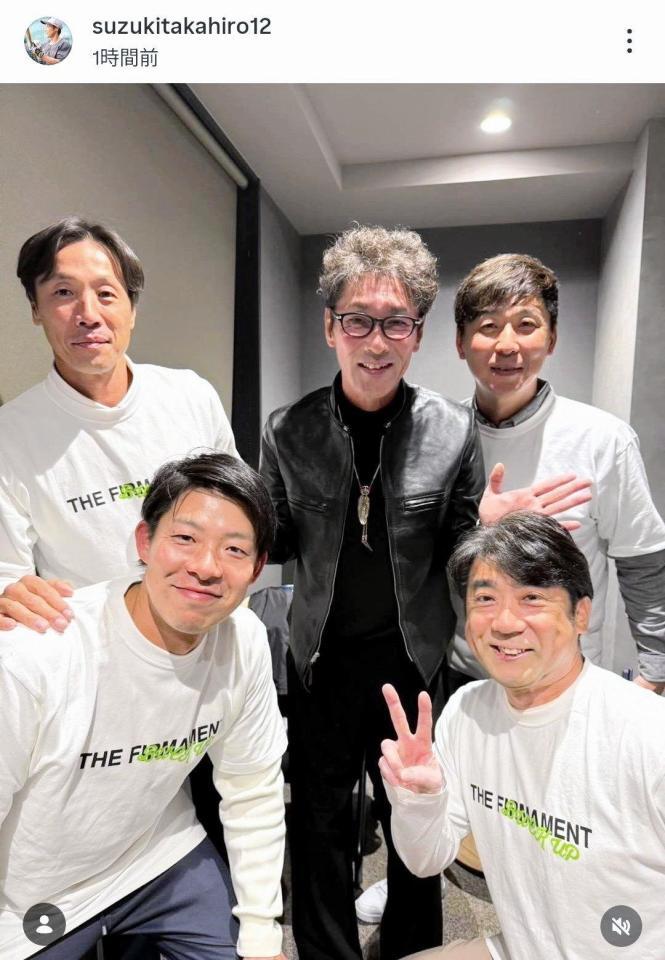 　鈴木尚広コーチのインスタグラム（ｓｕｚｕｋｉｔａｋａｈｉｒｏ１２）より