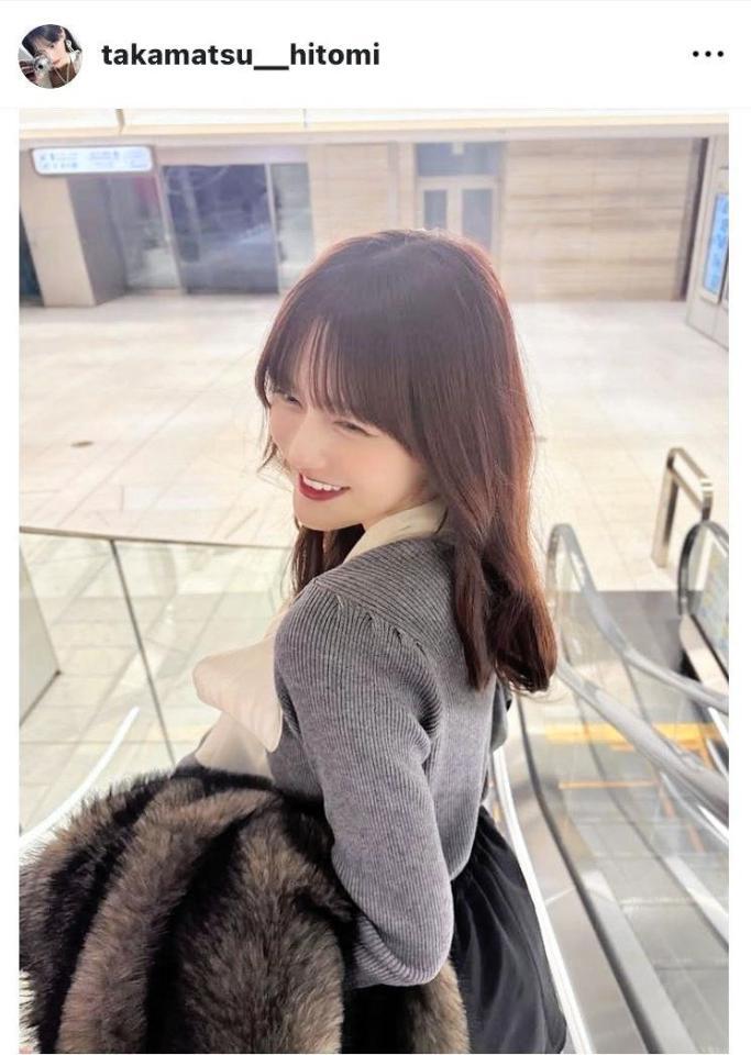 　高松瞳のインスタグラム（＠ｔａｋａｍａｔｓｕ＿ｈｉｔｏｍｉ）から