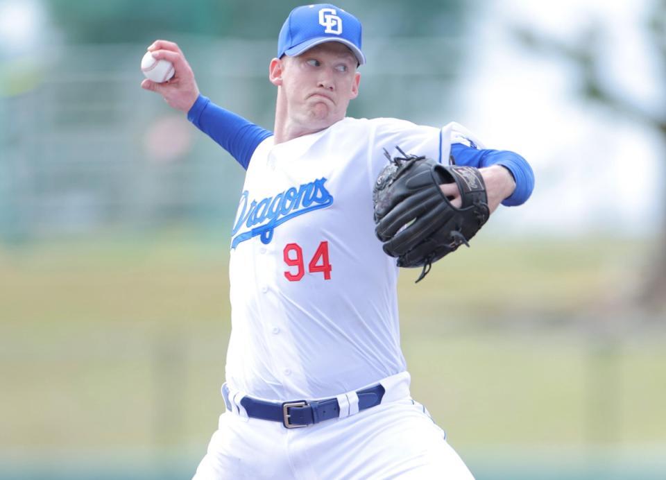 　中日時代のウォルターズ