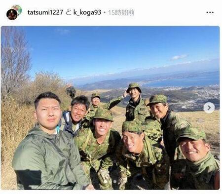 　辰己涼介のインスタグラム（ｔａｔｓｕｍｉ１２２７）より 