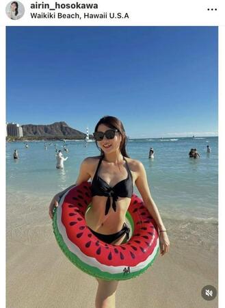 細川愛倫のインスタグラム（＠ａｉｒｉｎ＿ｈｏｓｏｋａｗａ）から