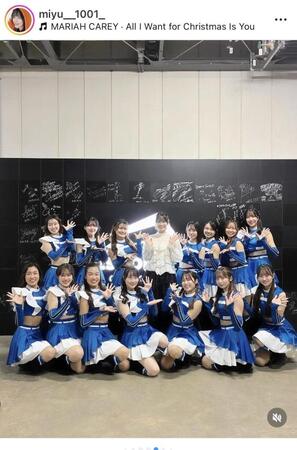 　滝谷美夢のインスタグラム＠ｍｉｙｕ＿１００１＿より