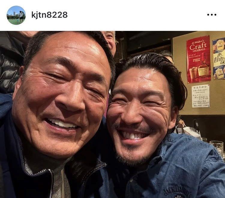 　梶谷隆幸氏のインスタグラム＠ｋｊｔｎ８２２８から