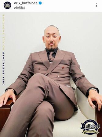 　オリックスの球団公式インスタグラム（ｏｒｉｘ＿ｂｕｆｆａｌｏｅｓ）より 