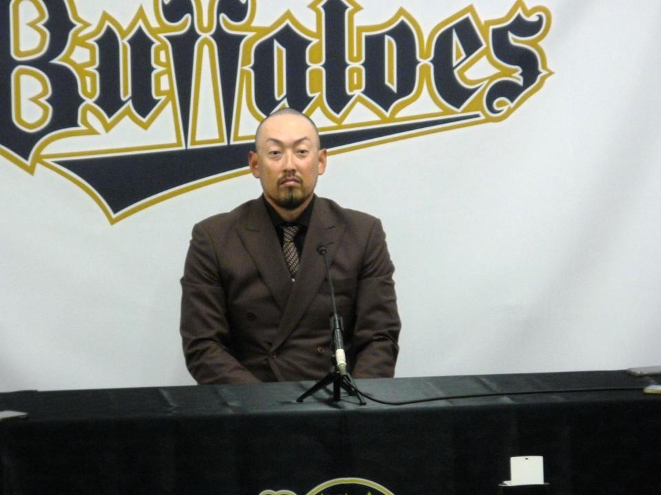 契約更改交渉に臨んだオリックス・平野