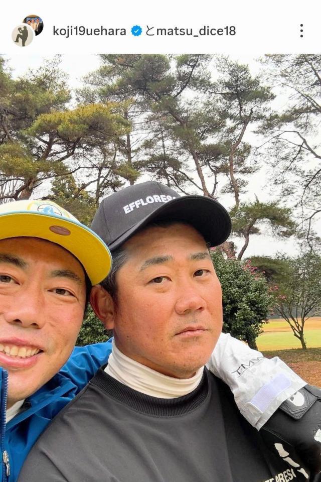 　上原浩治氏のインスタグラム（＠ｋｏｊｉ１９ｕｅｈａｒａ）から