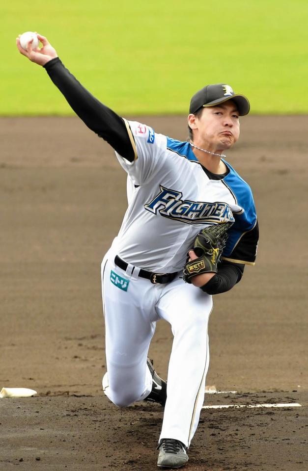 　日本ハム時代の有原＝２０年