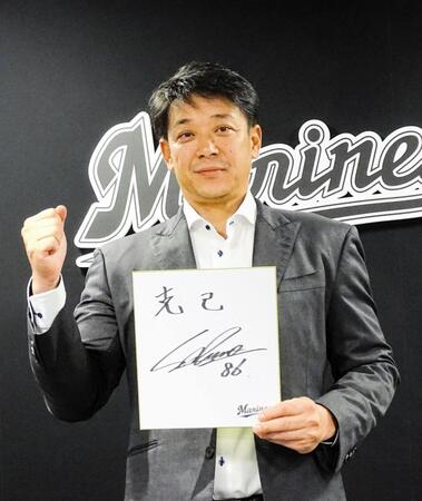 　仕事納めとなったサブロー監督が来季への意気込みを語る